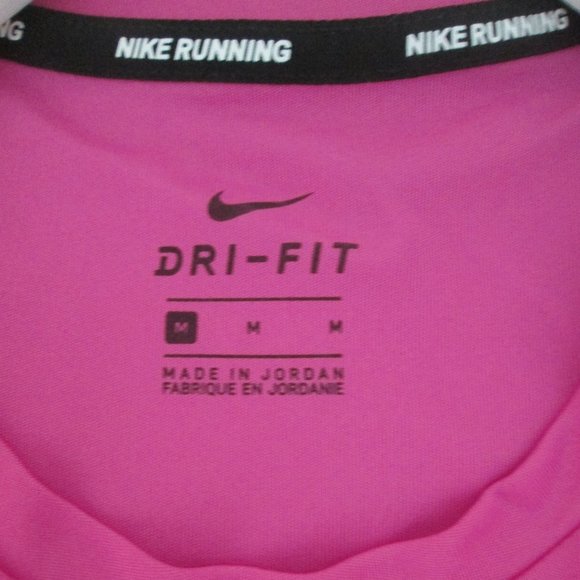 Nike Dri-Fit Running Shirt Asymmetric Hem M/L - Picture 4 of 4